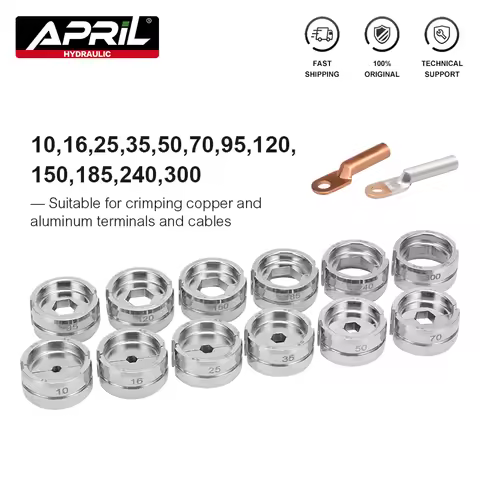 Hydraulic Crimping Moulds 10-300mm² for GC-300