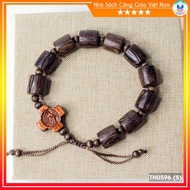 Rosary - Ebony rosary bracelet 10mm 12mm 14mm Catholic gift, Patron's Day, Birthday TH0596