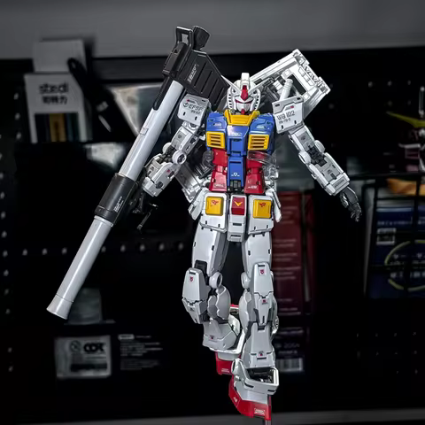New RG 1/144 RX-78-2 2.0 Yuanzu G3 Action Figures Mech Assembly Model Kit Desktop Ornament Plastic M