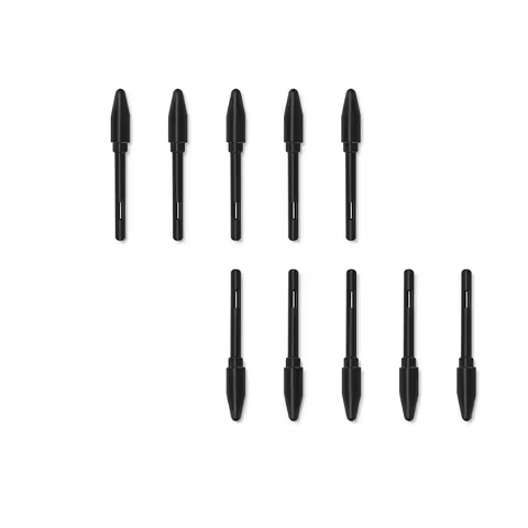 HUION 10 Pack Replacement Nibs PN04 for Drawing Tablet PW100 Stylus, Suitable for H610 ProV2/H640P/H