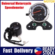 UNiversal Motorcycle Speedometer Odometer Motorcycle Digital Speedometer With LED Indication GAUGE