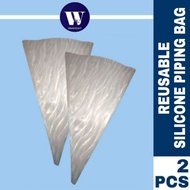[2PCS] SILICON PIPING BAG | REUSABLE PIPING BAG