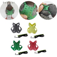 Dualoai Bird Harness Leash, Parrot Harness Leash, Harness Leash, Training Leash, Adjustable And Anti