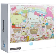 New Sanrio Hello Kitty My Melody Hello Kitty Jigsaw Puzzles 1000 Pcs Jigsaw Puzzle Adult Puzzle Creative Gift