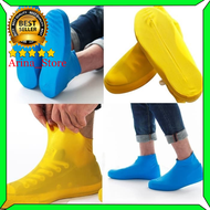 Shoe Cover Raincoat Rubber Boots Waterproof Rainproof (m) - Black M