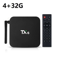 กล่องรับสัญญาณ TX6 Network Set-Top Allwinner H616 9 4/32G WiFi Bluetooth TV Box 100M
