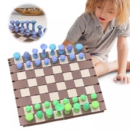 Portable Mushroom Chess Set - Fantasy Forest themed Rollable Chess Games Set