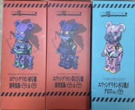 已開無花 BEARBRICK BE@RBRICK EVA 400%&100%初號機13號機8號機一套