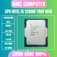 CPU Intel Core i5 12400F Intel LGA1700 - 6 Core - 12 Thread - Base 2.5Ghz - Turbo 4.4Ghz - Cache 18M