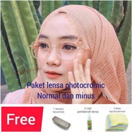 Kacamata 6639 paket lensa photocromic