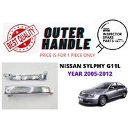 GOOD QUALITY NISSAN SYLPHY G11L YEAR 2005-2012 DOOR OUTER HANDLE FRONT=REAR LEFT=RIGHT