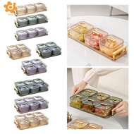 [Lacooppia2] Nordic Dessert Divider Plate Serving Jar Caddy Serving Plate Dishes for Reception Room 