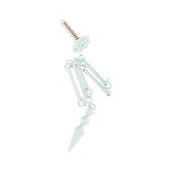 【hot sale】 Anime - BLEACH - Ichigo Bankai Kubotan Chain Design Keychain