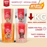 Shortcutx Flat Tummy Shakes Meal Replacement | Weight Loss Supplement for Slimming [7 Sachets]