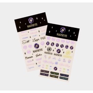 KATSEYE - DIY sticker set (3D)