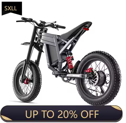 SXLL New 2025 electric bicycle 65km/h electric motorcycle 750W S900 electric off-road vehicle 60V 30