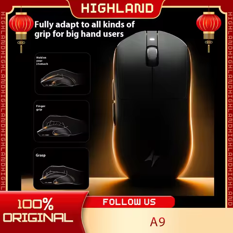 ATK A9 Ultra Wireless Gaming Mouse A9/A9 SE/A9 Plus/A9 Pro Tri Mode 8K Gaming Mouse 53g Lightweight 