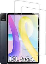 FJIASTB Screen Protector for TCL Tab 10L Gen 4 Android Tablet 10.1 Inch, Anti-Scratch 9H Tempered Gl