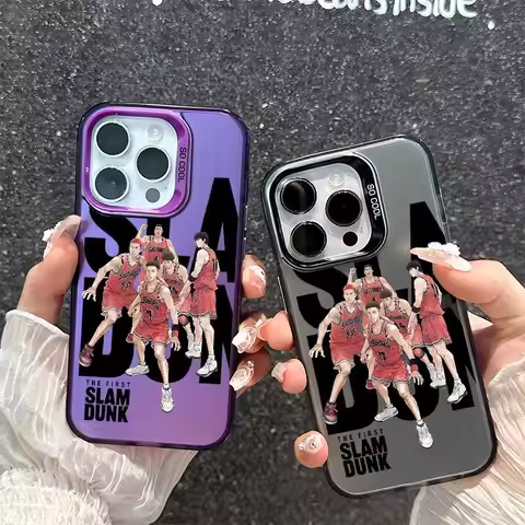 Slam Dunk Cartoon Basketball Case for VIVO Y15S Y16 Y17S Y21 Y22S Y27 Y50 Y91 Y93 V23 V25 V27 V29 S1