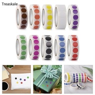 TREA 1000Pcs 13mm Dot Sticker olorful Dot Sticker Self Adhesive Label Sticker