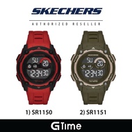[Official Warranty] Skechers Men's SR1150 SR1151 Atwater Negative Display Digital Watch