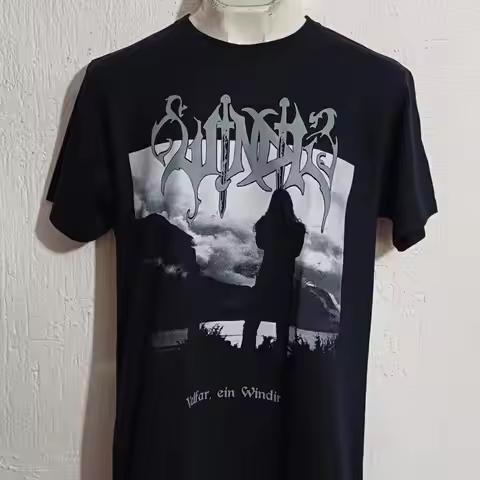 Windir valfar ein T shirt black metal enslaved ulver falkenbach bathory