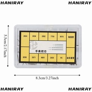 HANIRAY Watch Stem, Stainless Steel Boxed Watch Crown, 10 Models Replacement Complete Set Movement P
