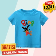 Bing Bunny Kids T-Shirt Boys & Girls Custom Name Bing Bunny T-Shirt/