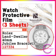 Screen Protector for Rolex Land-Dweller (3 sheets) / 127334 Jubilee / Scratch & Contamination Preven