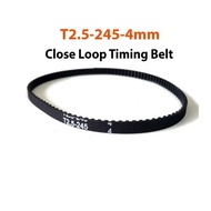 Belt T2.5-245-4mm. CloseLoop Timing Belts