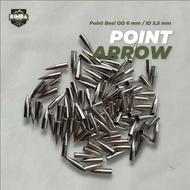 Point Besi Bubut Parnikel 6 mm