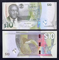 外钞~2025 Central Bank Of Belize Banknote 伯利兹 2 Dollars / 5 Dollars / 10 Dollars / 20 Dollars / 50 Dol
