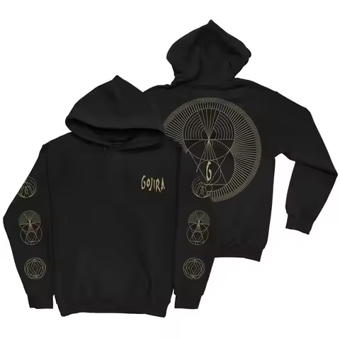 Rare Gojira Band Album Covers Graphic Print Hoodies Men Women Street Hip Hop Fashion Sweatshirts Loo