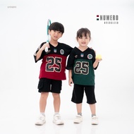 Orinami - Children's T-shirt Series Number 25 Cotton 24s Material Oversized Children's Baseball T-sh