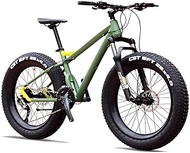 Fashionable Simplicity 27-Speed Mountain Bikes Professional 26 Inch Adult Fat Tire Hardtail Mountain Bike Aluminum Frame Front Suspension All Terrain Bicycle B