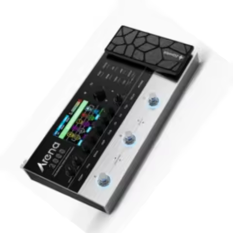 Donner Arena2000 Multi-Effect Guitar Pedal Effect AMP Modeling LOOP Cycle with 50 Built-in Cab IR Mo