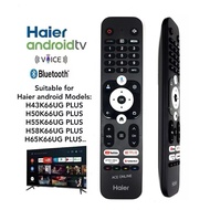 Haier android TV / Smart TV Remote Control HTR-U31G Compatible With H43K66UG PLUS H50K66UG PLUS H55K