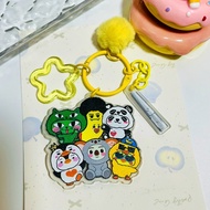 ✨Hot-selling✨2PM All Members ZooPM Animal Cartoon Keychain Pendant Nikun JunK Same Style Star Suppor