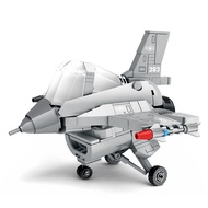 Juhang 89007 Flying Plane Military Series F16 Fighting Plane Blocks Building Toys Fighter Set Buildi