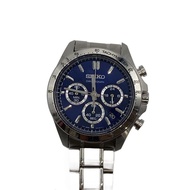 SEIKO mens watches quartz wrist watch analogues stainless NVY SLV SS 8t63-00d0 Direct from Japan Sec