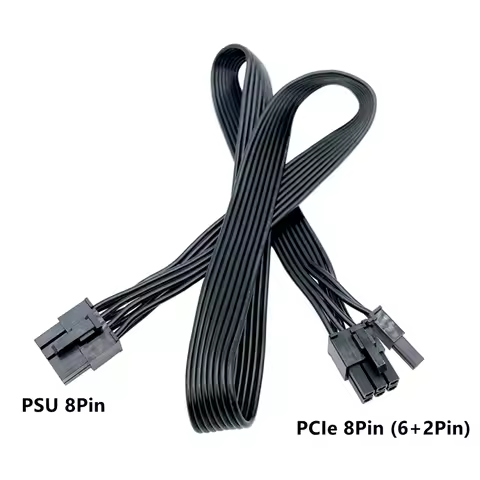 PCI-E 8Pin 6+2Pin GPU Power Cable for Seasonic M12II EVO 520W 620W 750W 850W 80Plus Bronze Full Modu