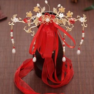 Hanfu Hair Accessories Antique Style Headdress Bow Hairpin Extra Long Hair Accessories