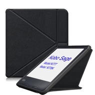 For Funda Kobo Sage Cover 8 inch PU Leather Smart Cover Case for Kobo Sage 8'' N777 N778K with Auto 