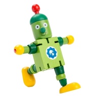 57 Children Wooden Transforming Robot Variety Wooden Building Blocks Intelligence Brain Assembling E