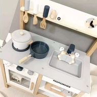 nunukids Children's Pretend Play Kitchen Toy Set3-6One-year-old boy and girl baby cooking toy