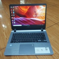 Laptop Asus A407U Second Warna Grey