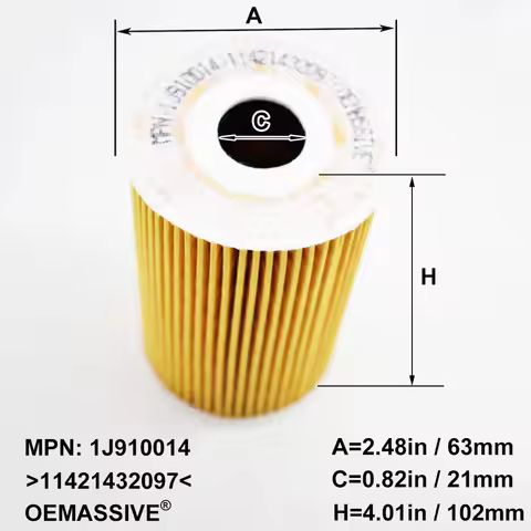 For BMW E30 E36 E46 318i 318is 318ti E34 518i Z3 1.8i 1.9i Engine Oil Filter Car Accessories 1142143