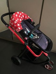 英國品牌 Cosatto Baby car BB 豪華方便嬰兒車 幼兒手推車 可摺 藍車可以分開 安全方便可直接手提 bb不用下車  combi graco chicco  new born to 3 years old car seat carseat