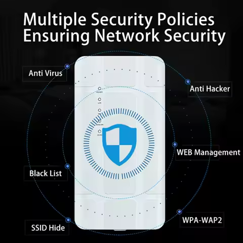 A72Z 4G LTE Outdoor WiFi Router Unlocked CPE 300Mbps Modem with Sim Card Slot LAN Port Hotspot Water