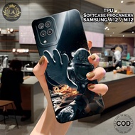 HP Latest Samsung A12 / M12 Case - Leviora Case - Astronaut Fashion Case - Samsung A12 / M12 Softcas